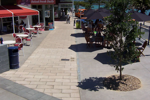 Commercial Paving - Akaroa Waterfront Redevelopment.
